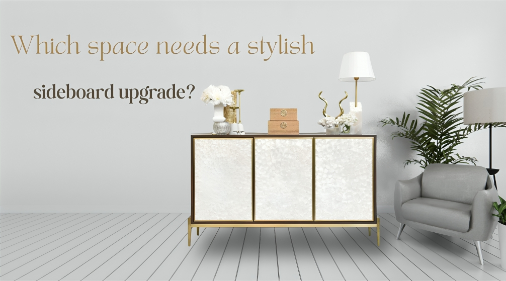 The Best Rooms to Decorate a Sideboard with Mother-of-Pearl