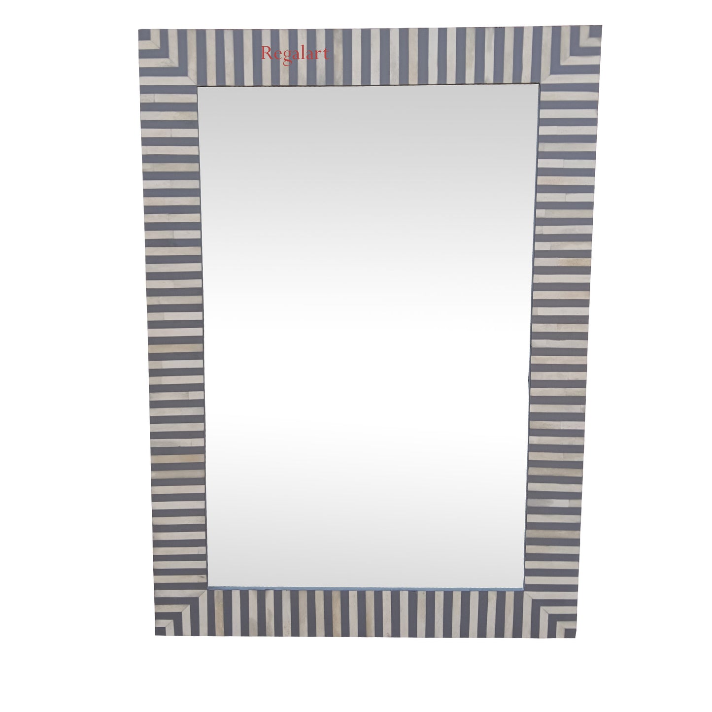 Bone Inlay Unique Pattern Wall Mirror Frame Decorative Handmade Home Decor Art