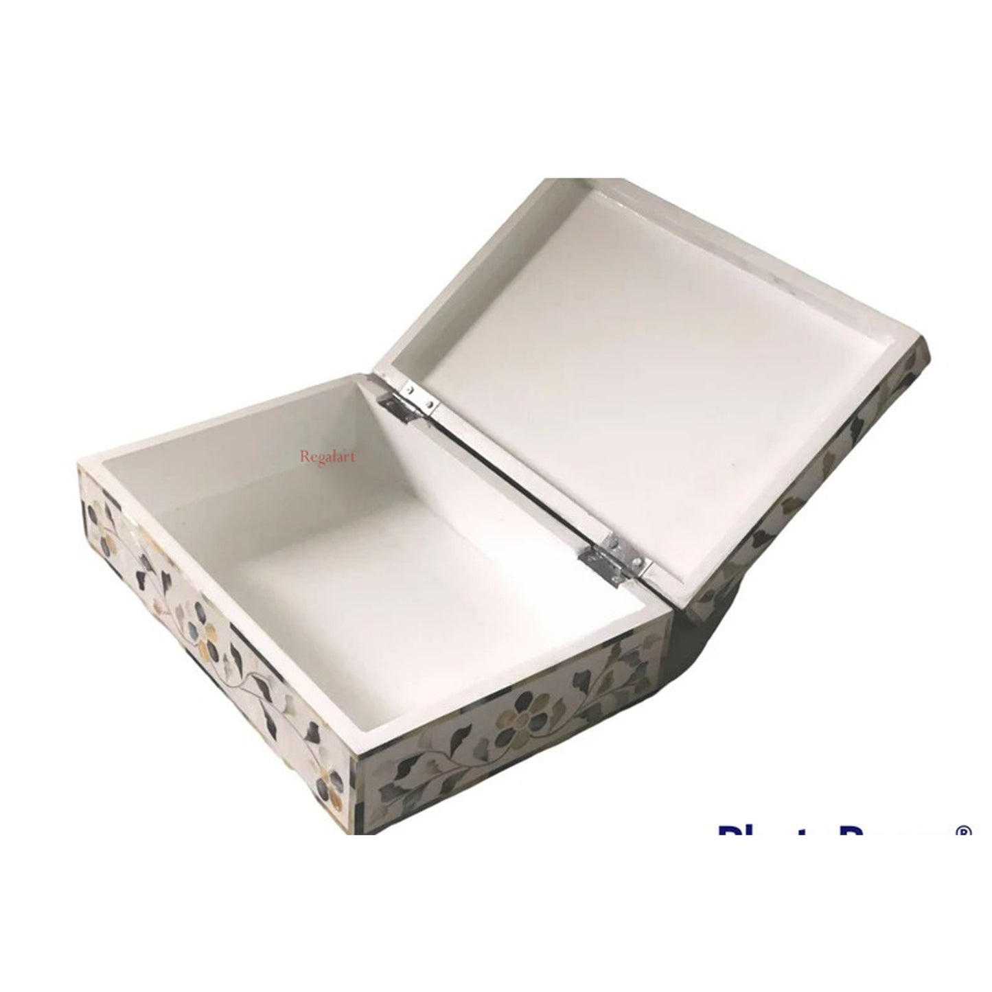 Luxury Mother of Pearl Inlay Floral Pattern Jewelry Box - Exclusive Decorative box - Organizer & Storage - Home Decor