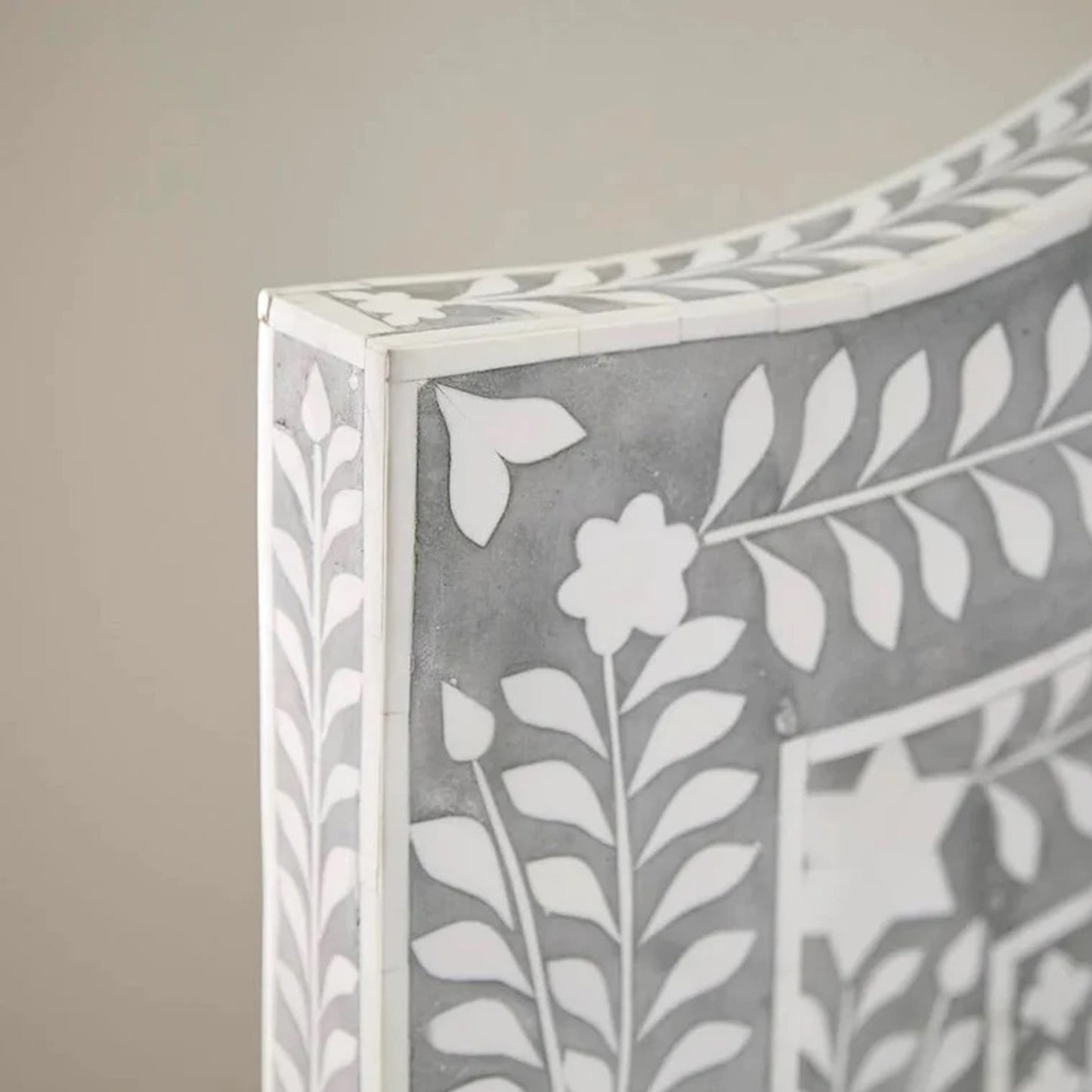 Handmade Beautiful Look King And Queen Size Bed, Bone Inlay Bed, Bedroom Décor, Floral Pattern Bed, Bedroom Decor Style Bedroom Furniture
