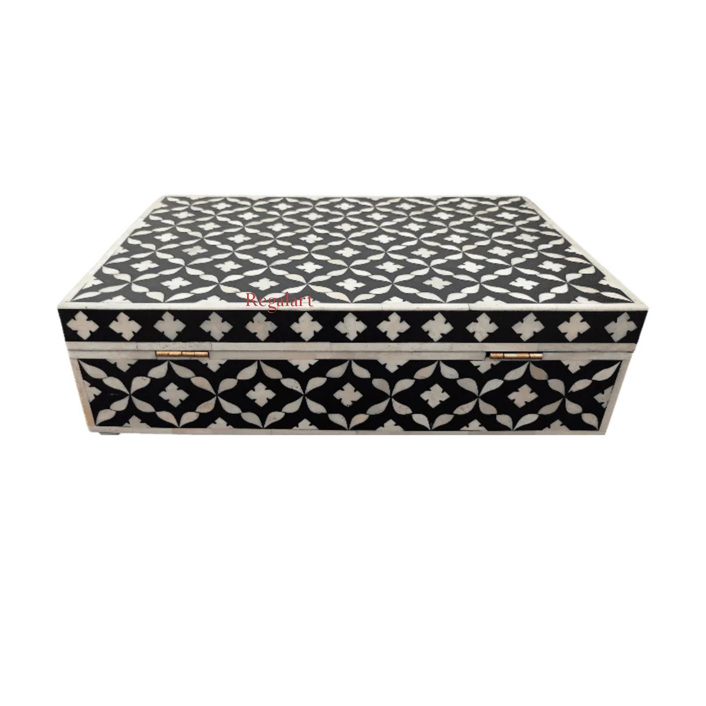 Bone Inlay jewelry box vintage box style Handmade Christmas gifts