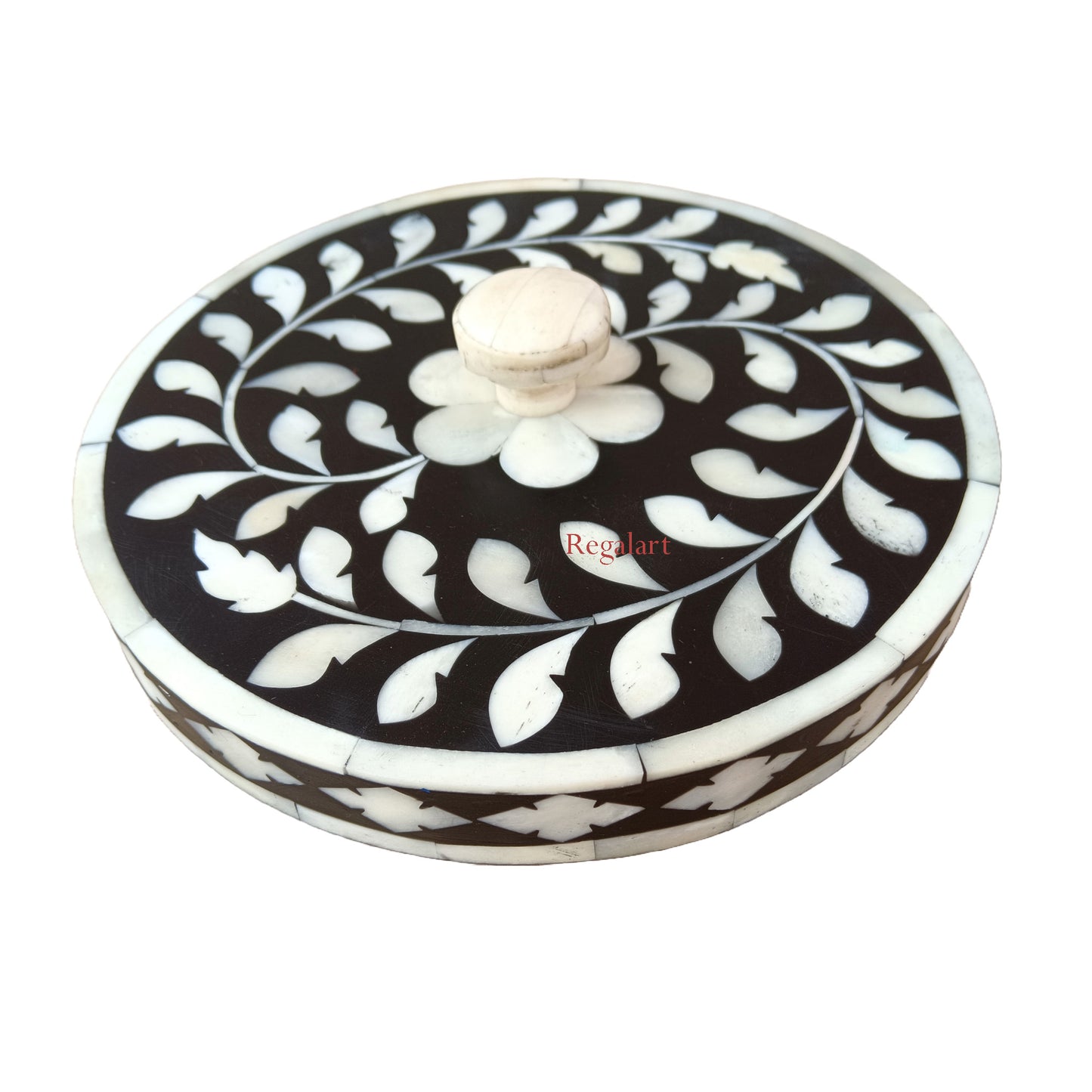 Handmade Bone Inlay Wooden Jewellery Storage Box Home Decor Gift Box