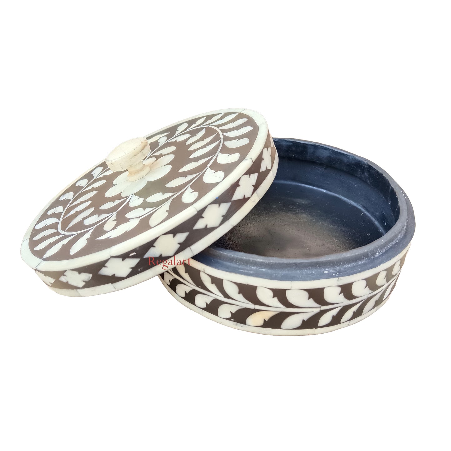Handmade Bone Inlay Wooden Jewellery Storage Box Home Decor Gift Box