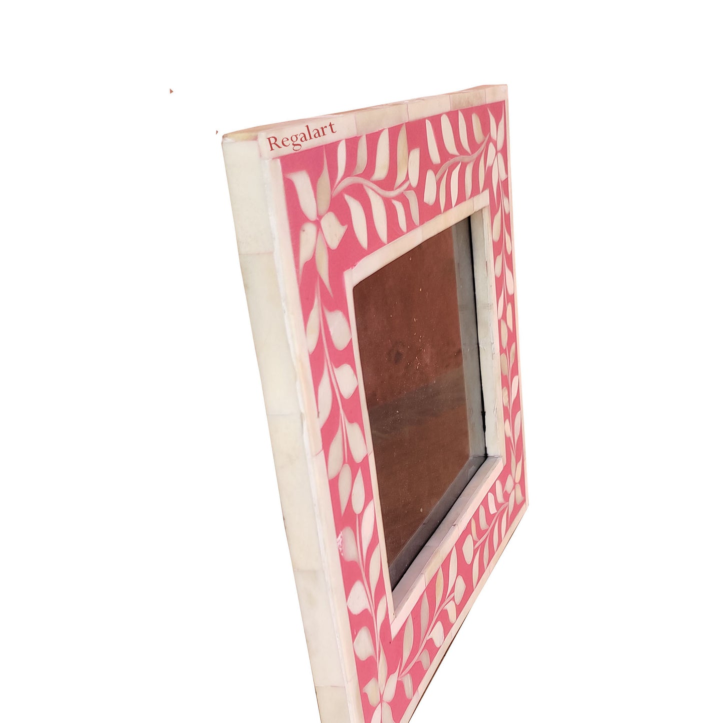 Bone Inlay Photo Frame floral Patten handmade Picture Frame bedroom decor art