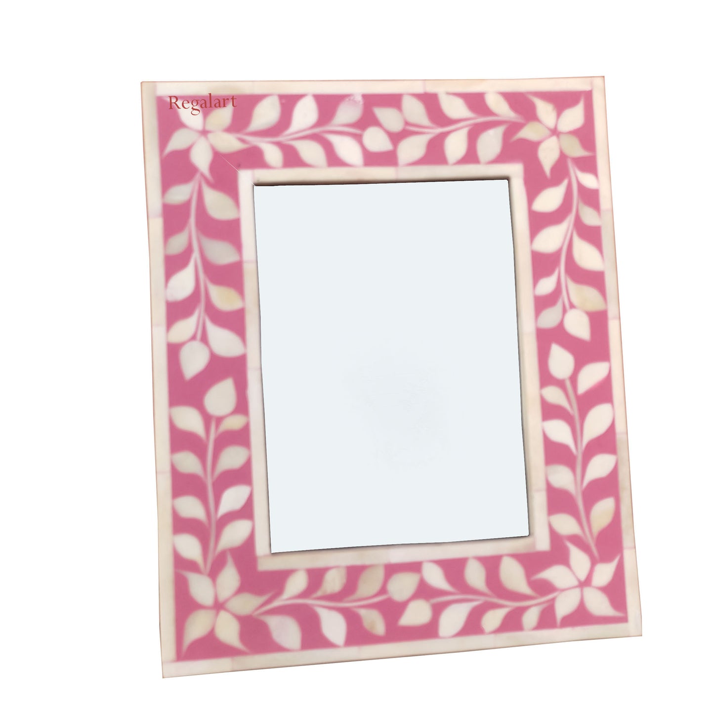 Bone Inlay Photo Frame floral Patten handmade Picture Frame bedroom decor art
