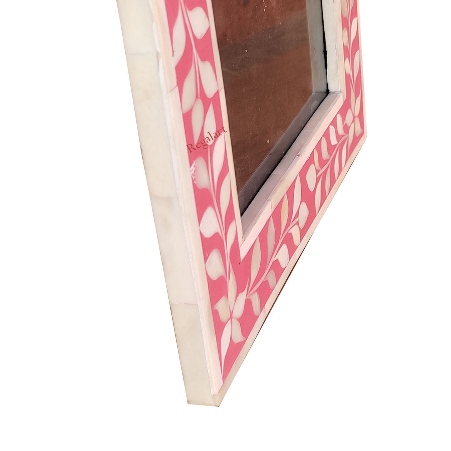 Bone Inlay Photo Frame floral Patten handmade Picture Frame bedroom decor art