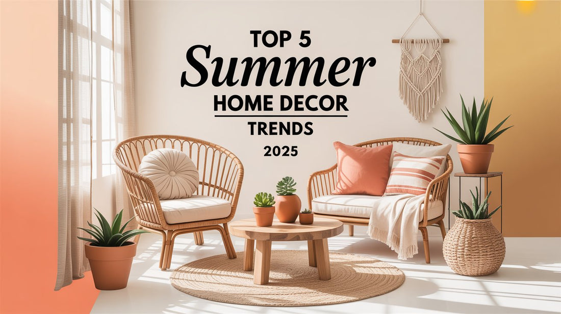 ☀️Top 5 Summer Home Decor Trends 2025