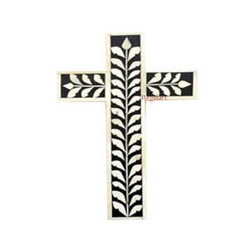 Bone Inlay Holy Cross