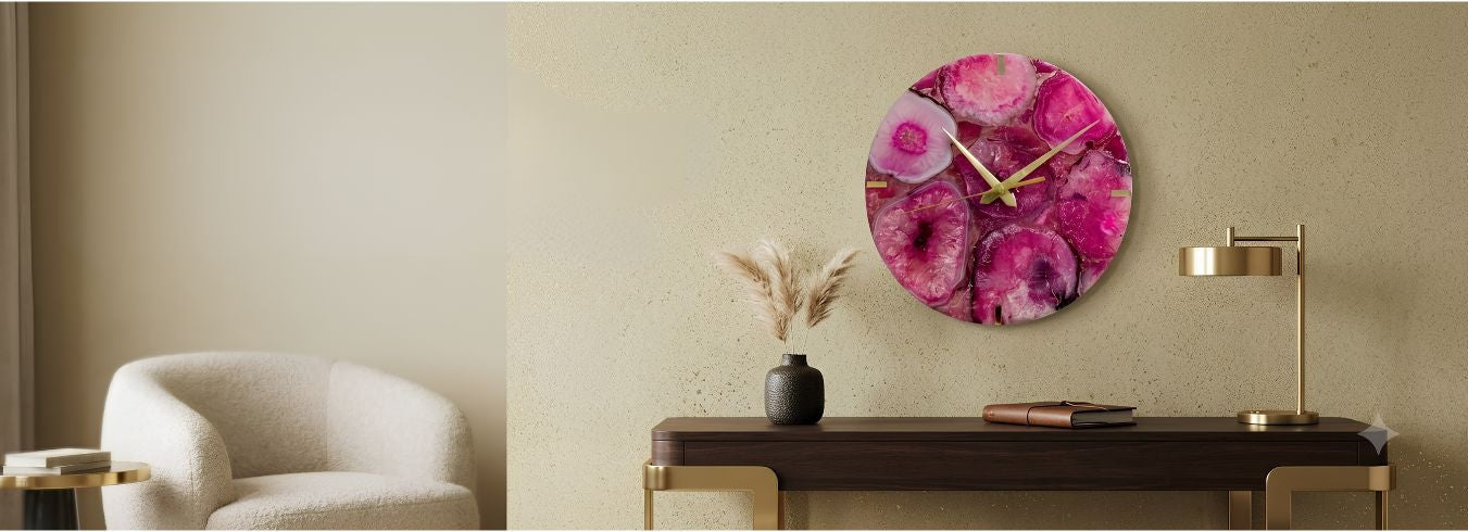 Gemstone Clock