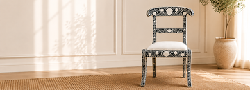 Bone Inlay Chair