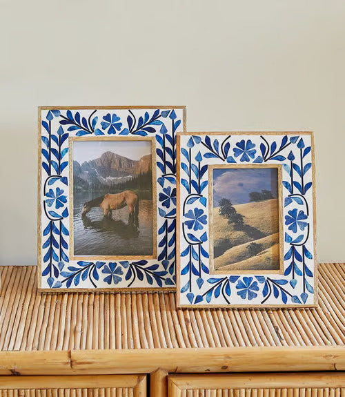 Bone Inlay  Photo Frames