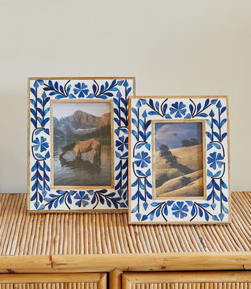 Bone Inlay  Photo Frames