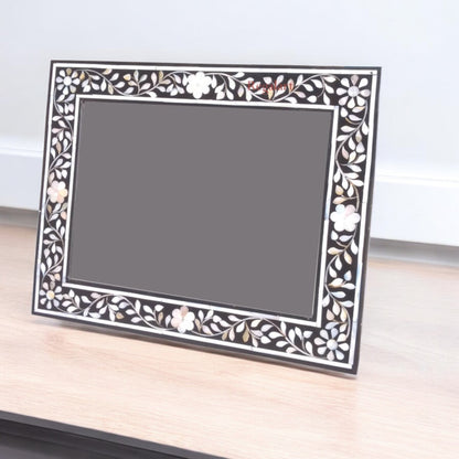 Mother of pearl inlay picture frame Photo frame decorative inlay frame gifts for loved ones wall hanging Home Decor