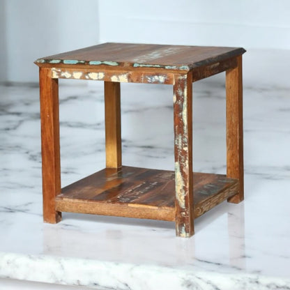 Wooden Handmade End Table / Side Table / Nesting Table / Bar Stool Rustic Solid Furniture Home Decor