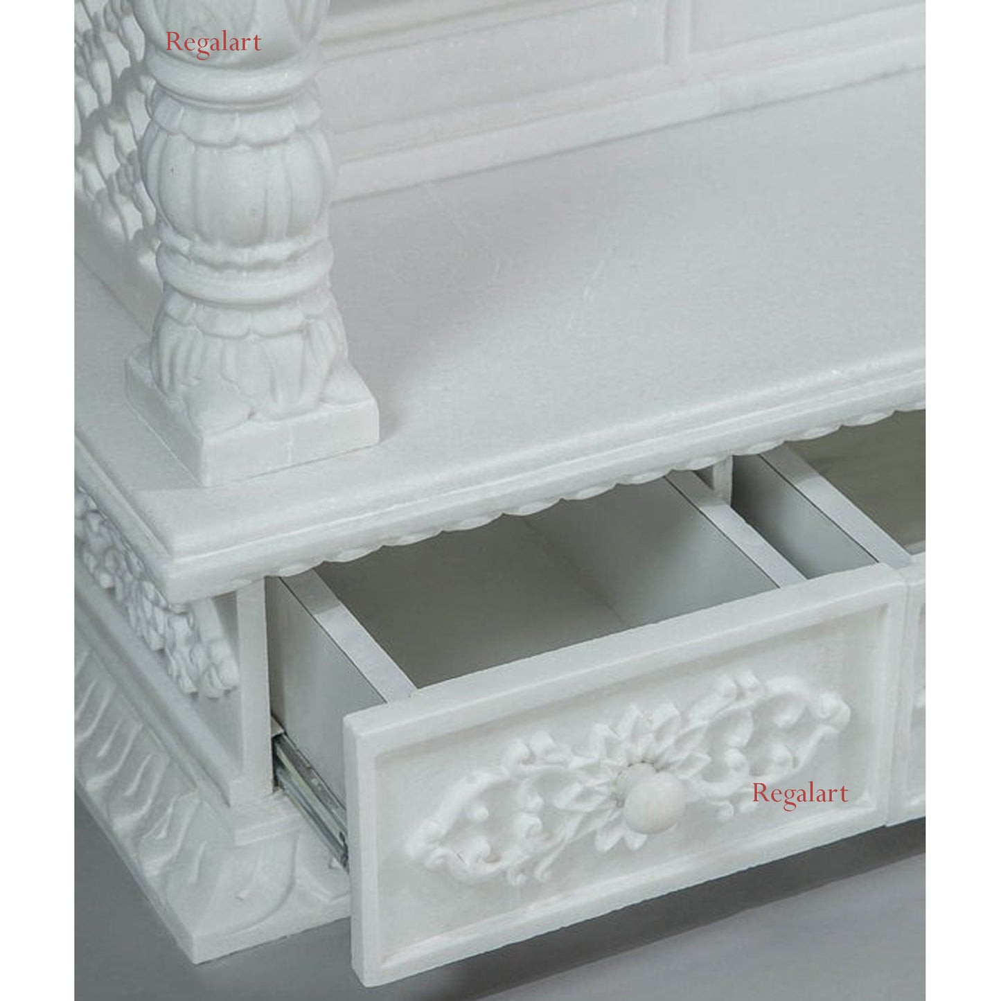 Marble temple for home decor white marble mandir