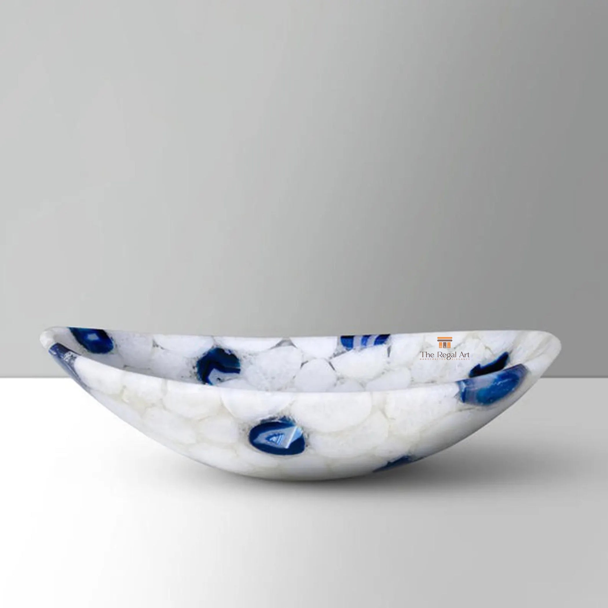 Luxury Agate Bathroom Sink | Polished Crystal Gemstone  Basin