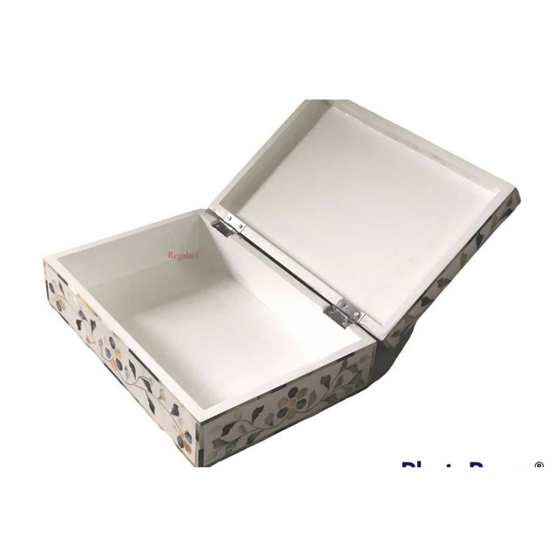 Luxury Mother of Pearl Inlay Floral Pattern Jewelry Box - Exclusive Decorative box - Organizer & Storage - Home Decor
