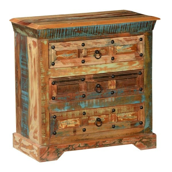 Handmade wooden sideboard furniture, and antique home decor. Rustic and