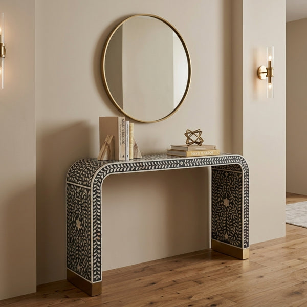 Handmade Mother of Pearl Console Table Luxury Furniture