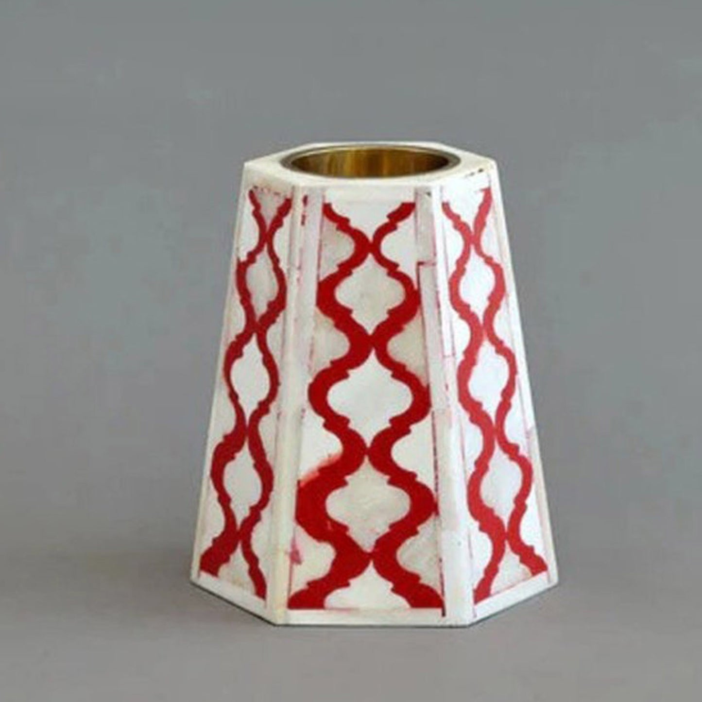 Bone Inlay Candle holder Bone Inlay Decor Bone Inlay Candle Stand Unique pattern Handmade Room Decor Furniture