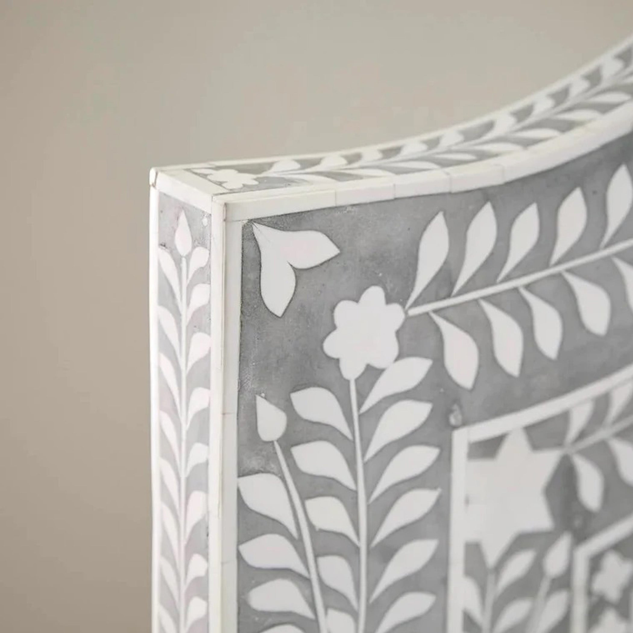 Handmade Beautiful Look King And Queen Size Bed, Bone Inlay Bed, Bedroom Décor, Floral Pattern Bed, Bedroom Decor Style Bedroom Furniture