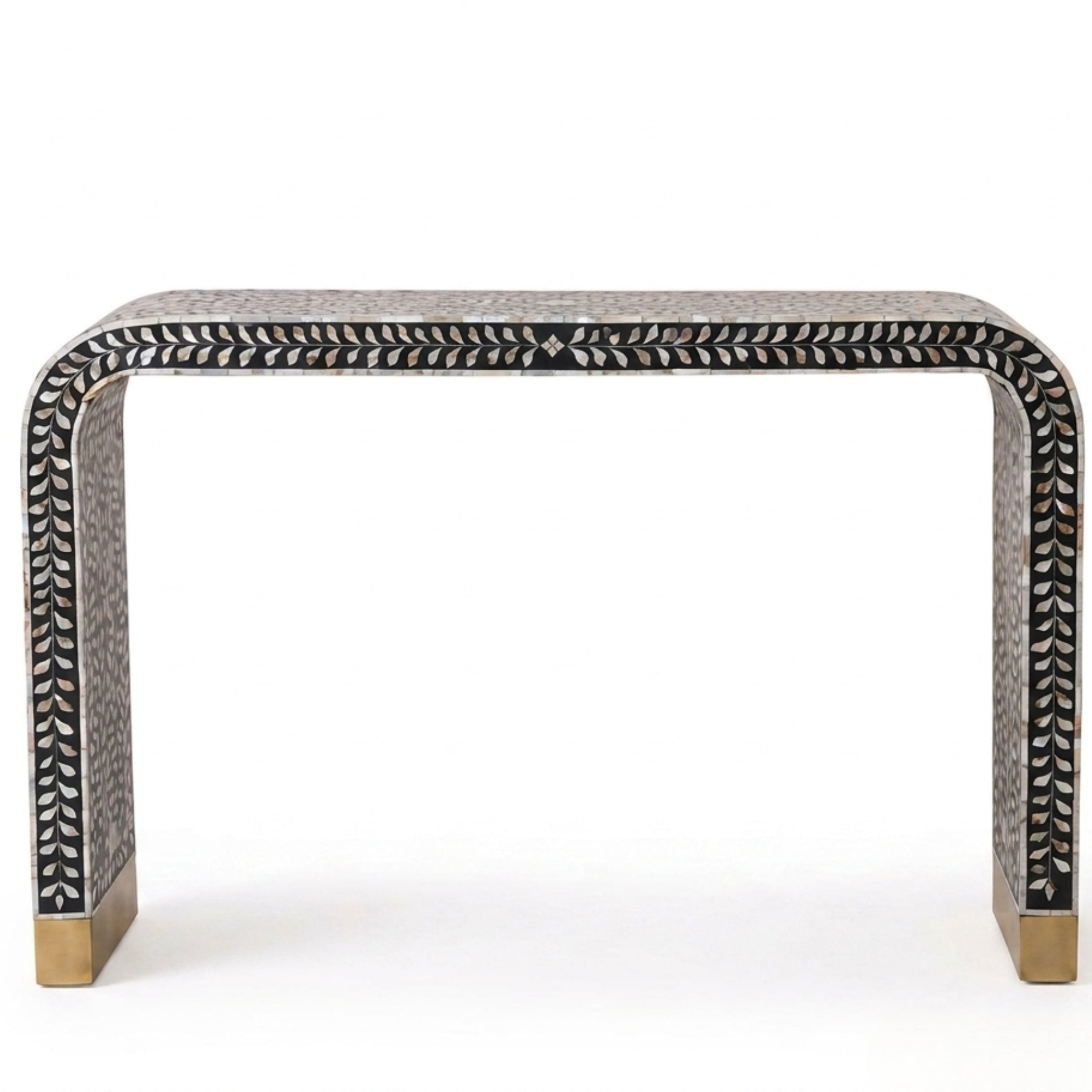 Handmade Mother of Pearl Console Table Luxury Furniture