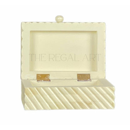 Handmade Bone Inlay Trinket Box | Luxury Decorative Storage