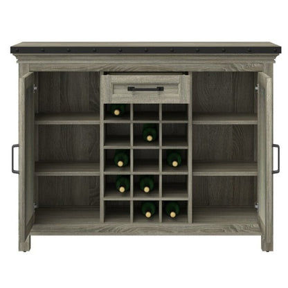 Wooden Wine Rack Table: Handmade Furniture for Wine Storage