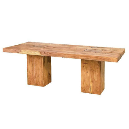 Rustic Solid Wooden Handmade Kitchen & Dining Room Table Furniture