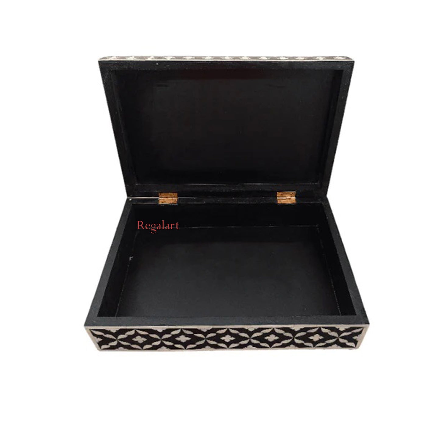 Bone Inlay jewelry box vintage box style Handmade Christmas gifts