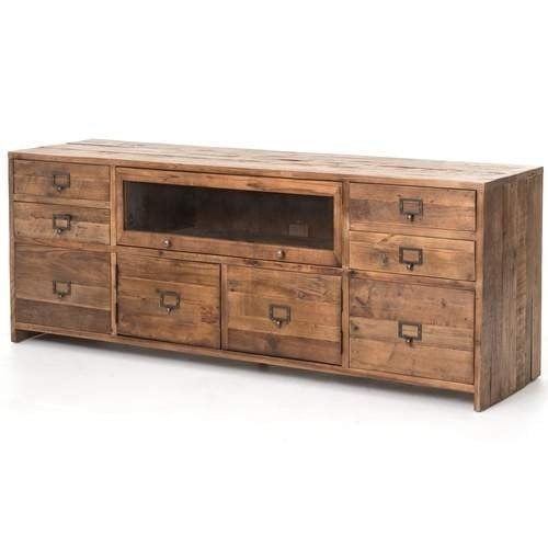 Solid Wood TV Furniture, Handmade TV Stand Media TV Console Cabinet Stand Unit Table