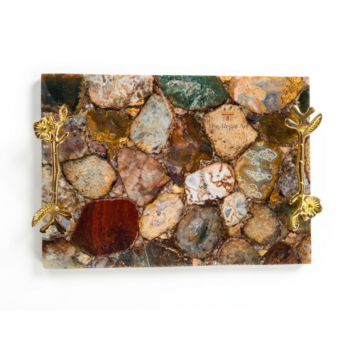 Agate Serving Tray | Kitchen Table Decor Serveware