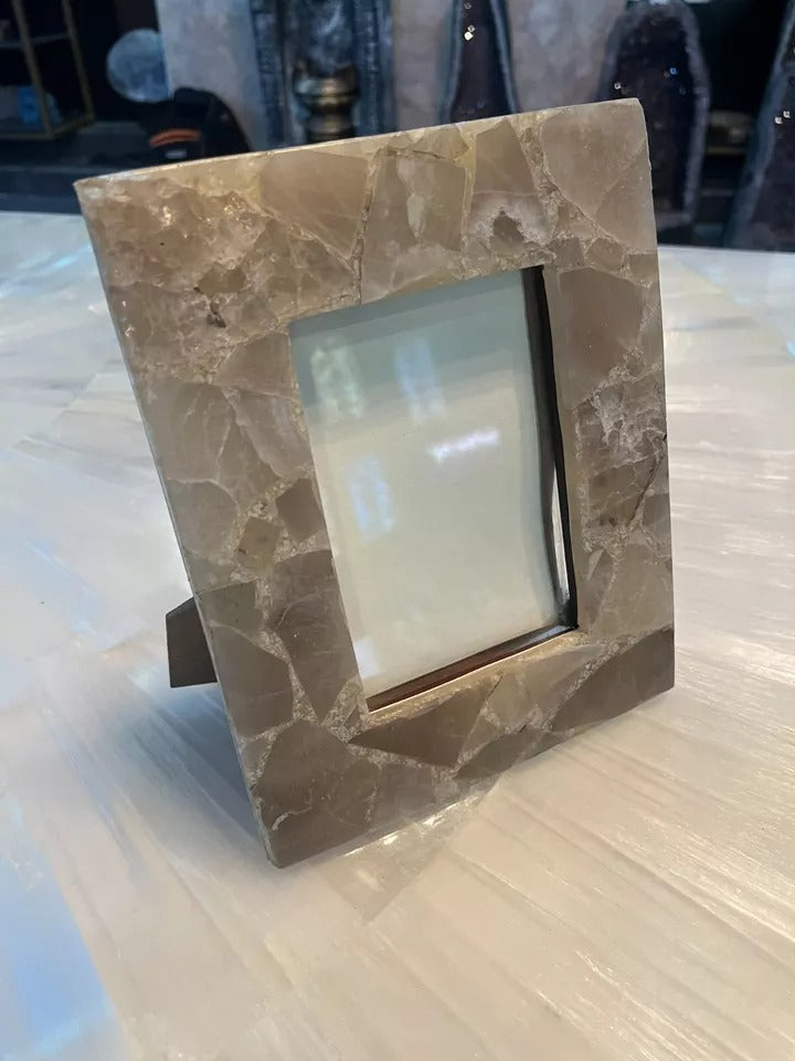 Photo Frame – Semi-Precious smoky quartz Gifts