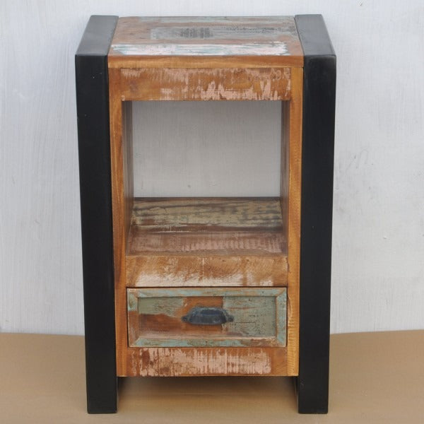 Solid Wooden Handmade Bedside / Nightstand Furniture