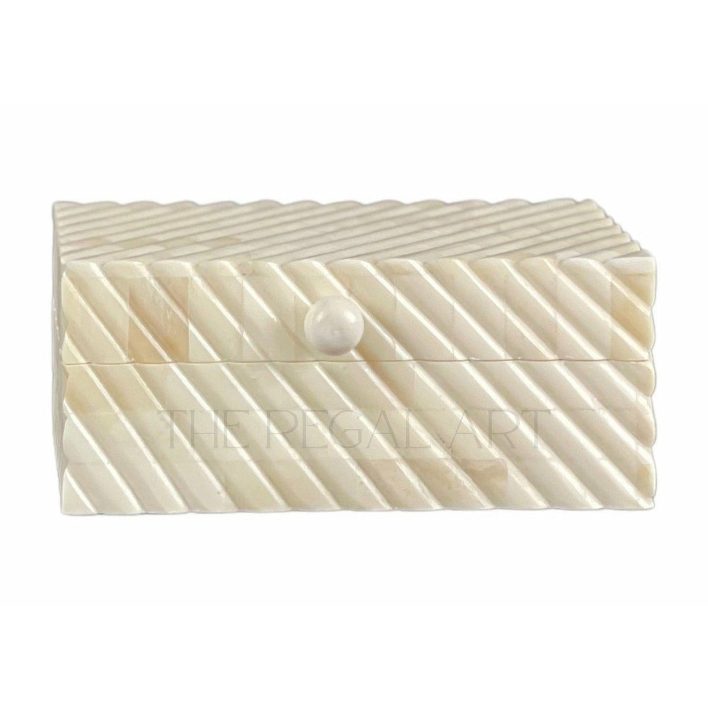 Handmade Bone Inlay Trinket Box | Luxury Decorative Storage