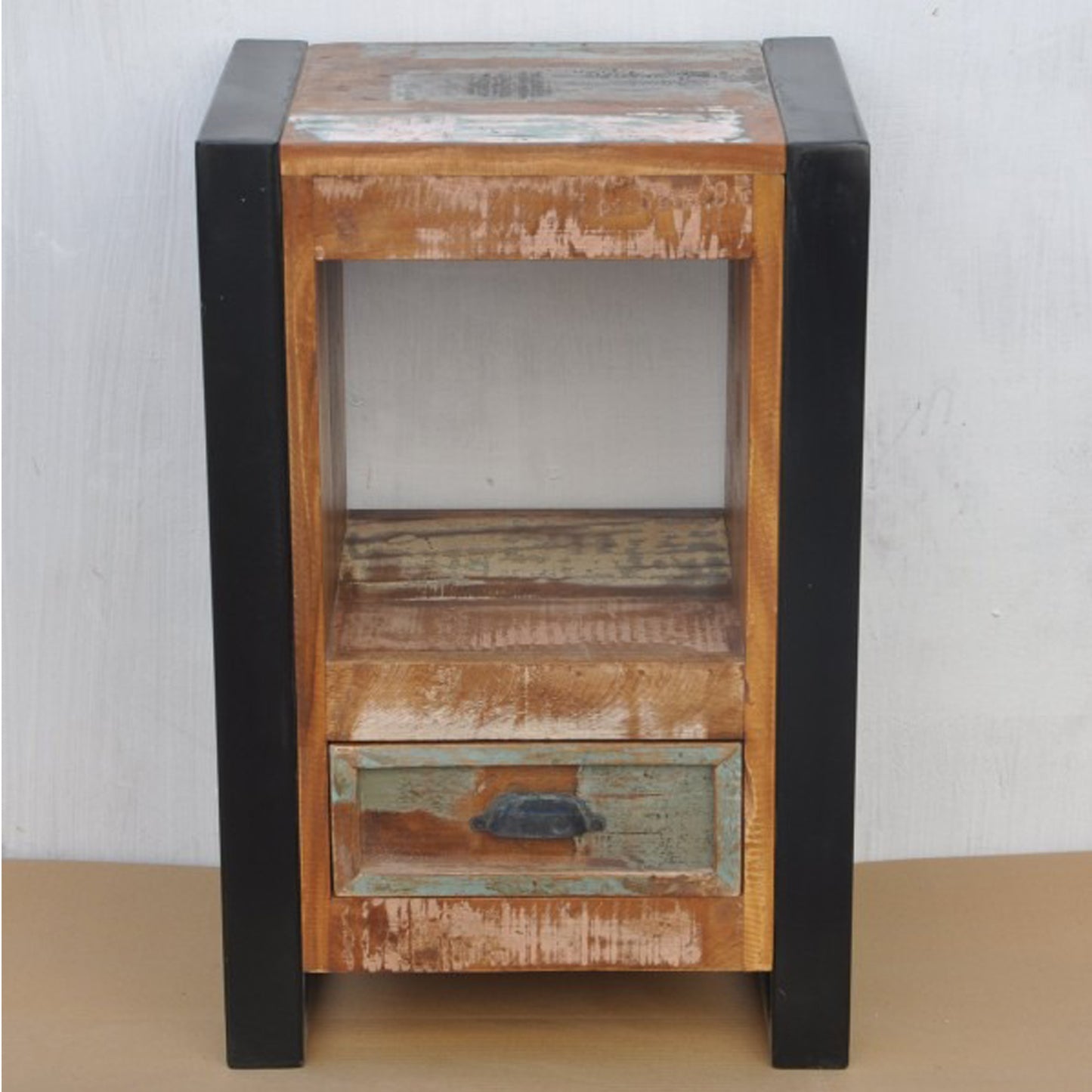 Solid Wooden Handmade Bedside / Nightstand Furniture