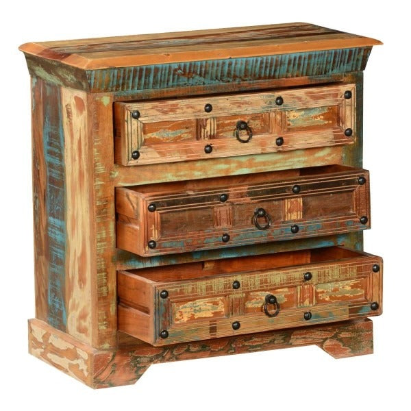 Handmade wooden sideboard furniture, and antique home decor. Rustic and