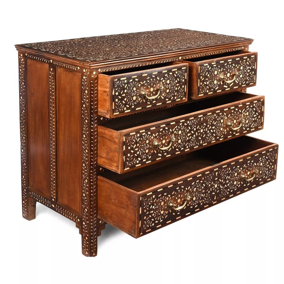 Bone Inlay Chest Of Drawers, Wooden Dressers & Chests of Drawers Furniture