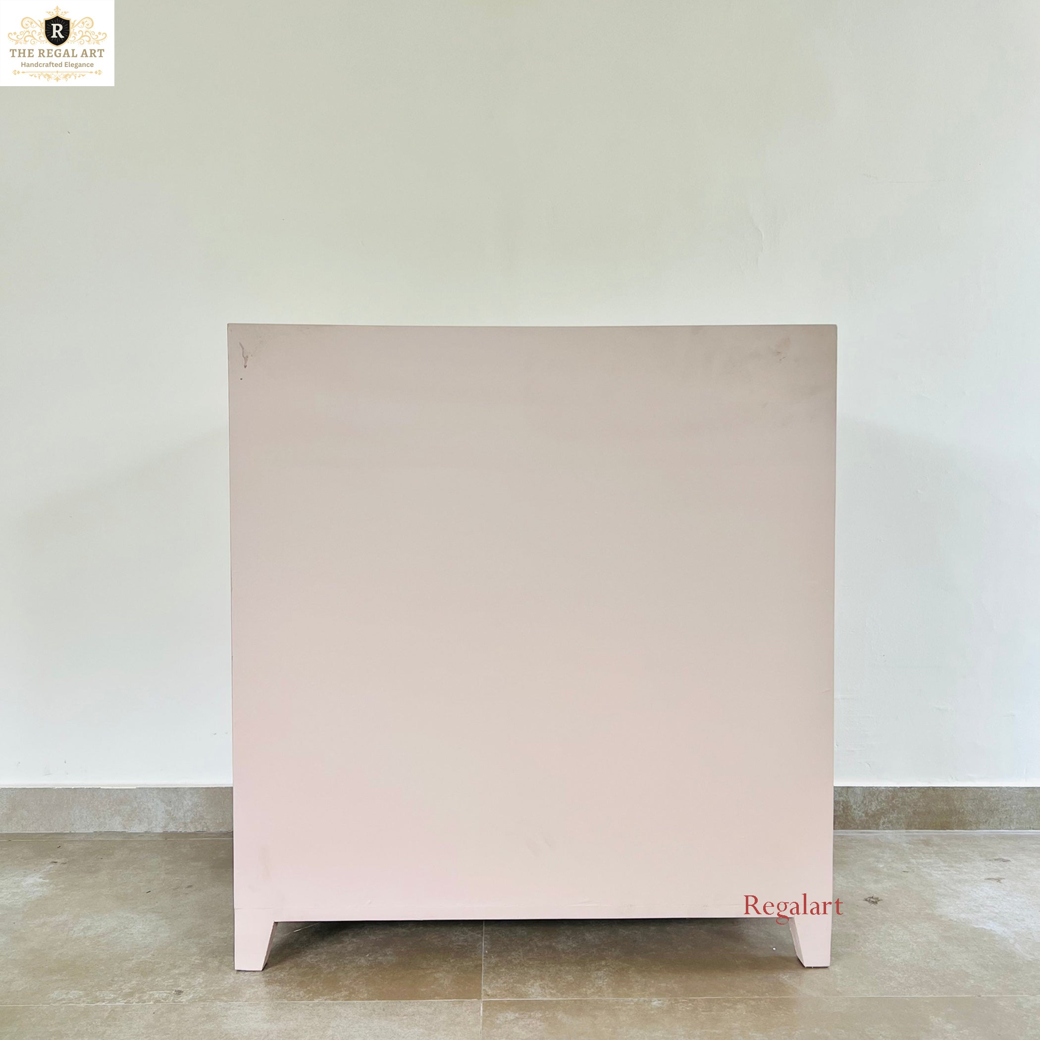 Handmade Mother of Pearl Bedside Table | Luxury Decor