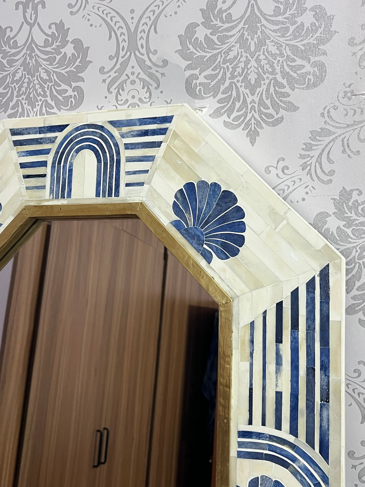 Bone Inlay Mirror