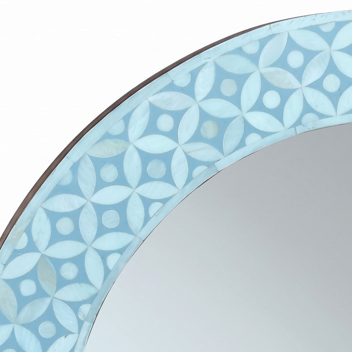 Bone Inlay Mirror 
