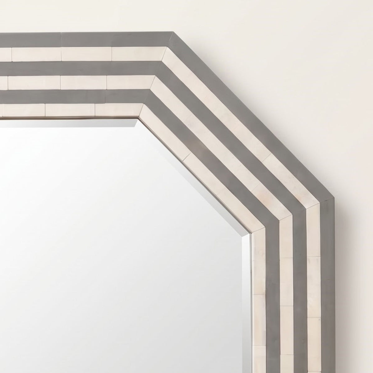 Bone Inlay Mirror Frame