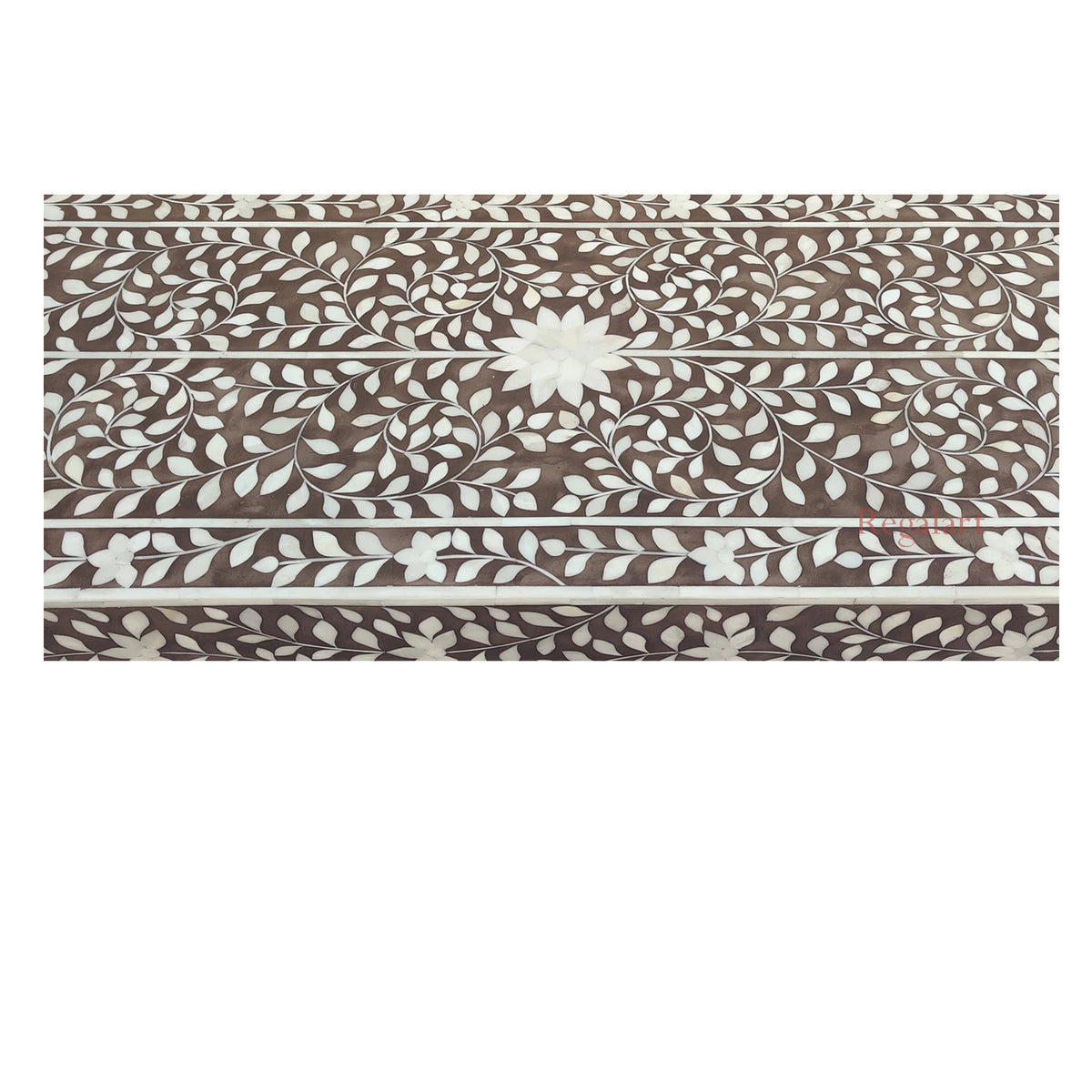 Bone Inlay Console Table Furniture. Bone Hall Table, Living Room Table Floral Design Console Table