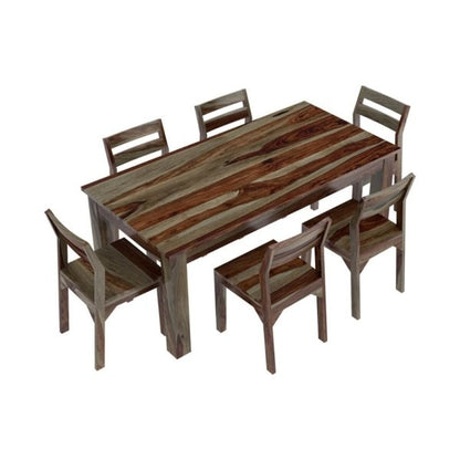 Handmade Dining Table And Chairs Set. Rustic Furniture Solid Wood Home Decor