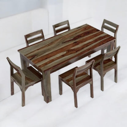 Handmade Dining Table And Chairs Set. Rustic Furniture Solid Wood Home Decor