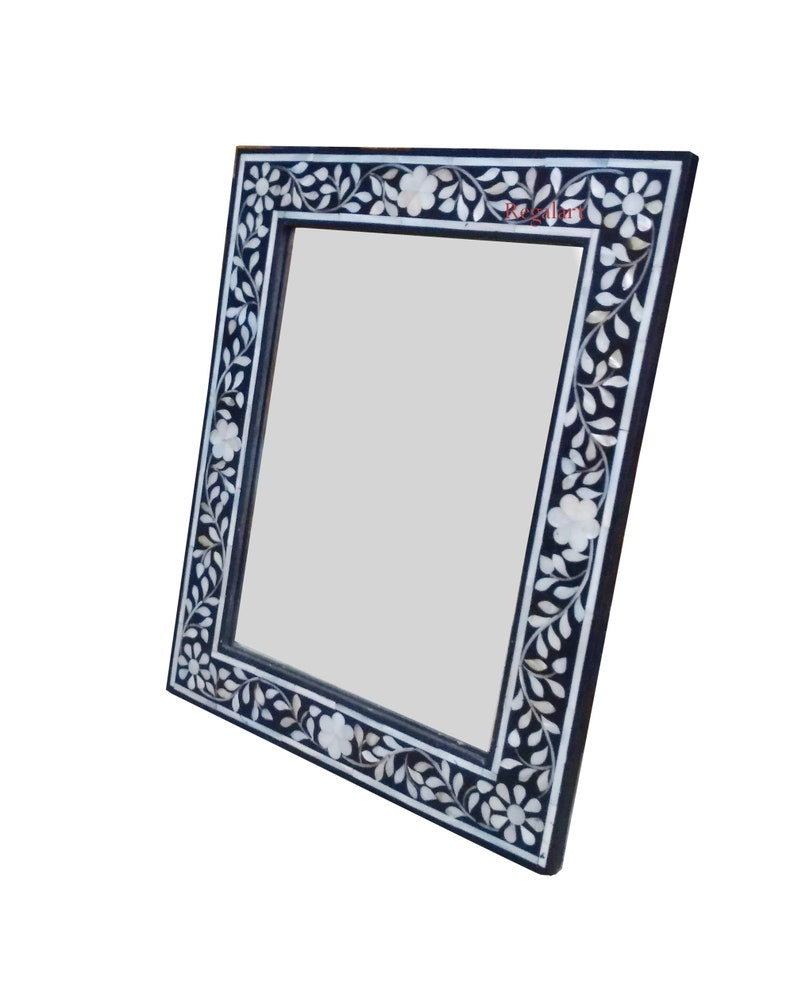 Mother of pearl inlay picture frame Photo frame decorative inlay frame gifts for loved ones wall hanging Home Decor