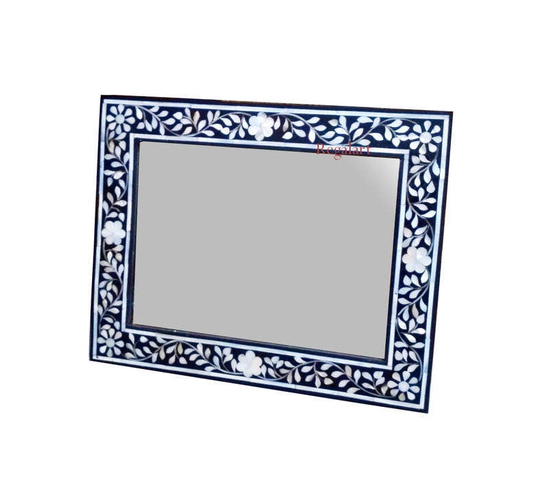 Mother of pearl inlay picture frame Photo frame decorative inlay frame gifts for loved ones wall hanging Home Decor