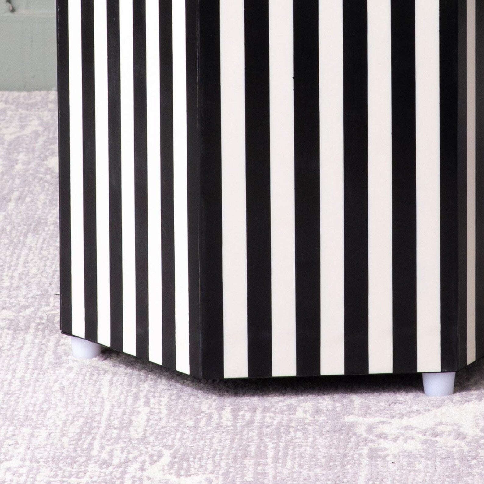 Handmade Bone Inlay Side Table | End Table Luxury Home Decor