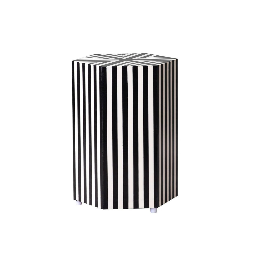 Handmade Bone Inlay Side Table | End Table Luxury Home Decor