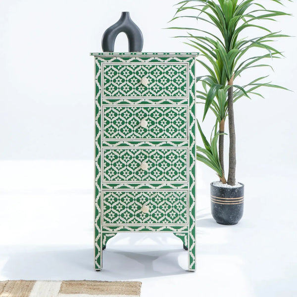 Bone Inlay Chest Of Drawer | Modern Living Room Furniture
